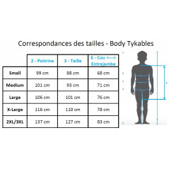 Tykables_body_manches_courtes_Little_Rawrs_tailles